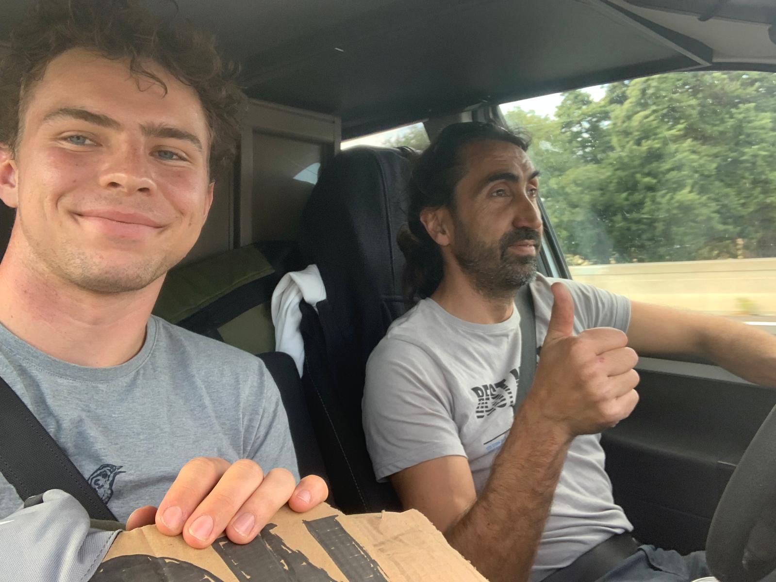 Me and the Portuguese guy